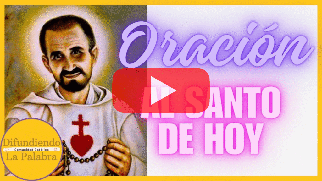 oracion al santo del dia