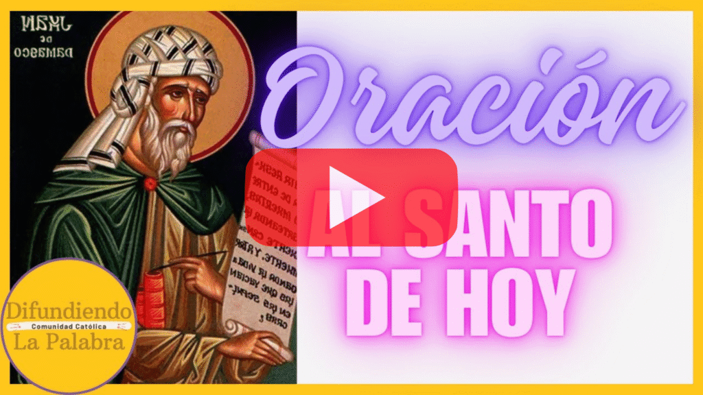 oracion al santo de hoy 4 de diciembre