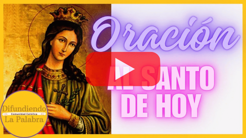 oracion al santo del dia