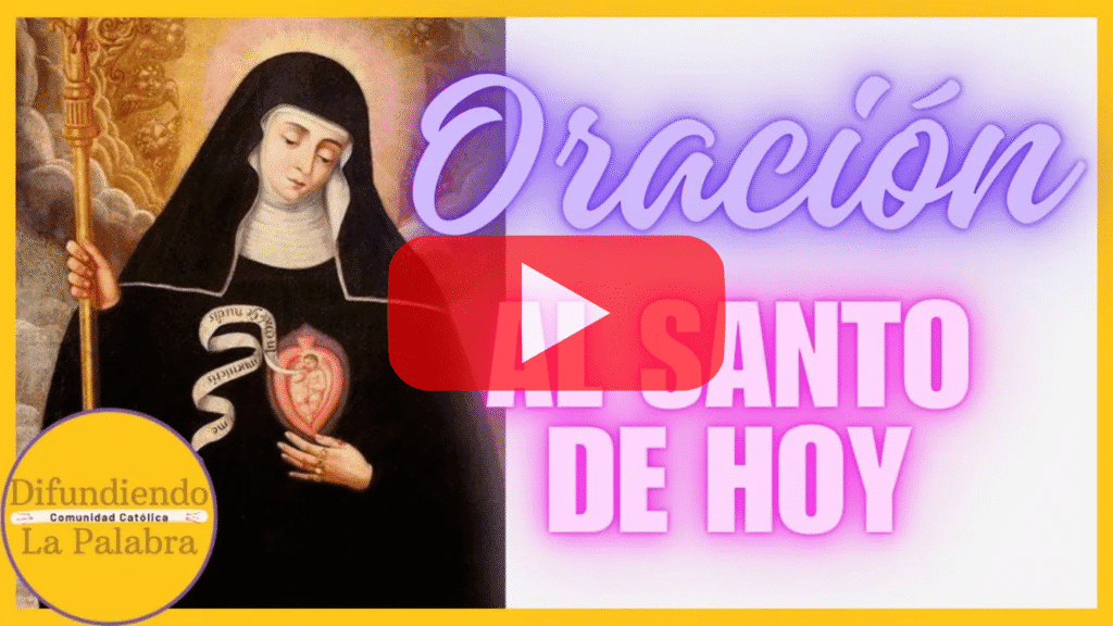 oracion a la santa de hoy