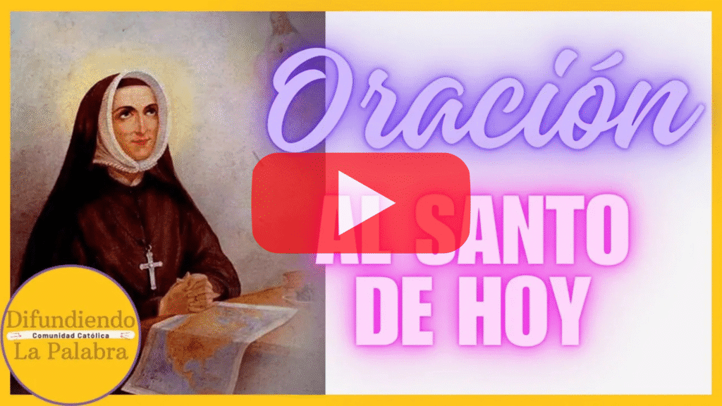 oracion al santo del dia