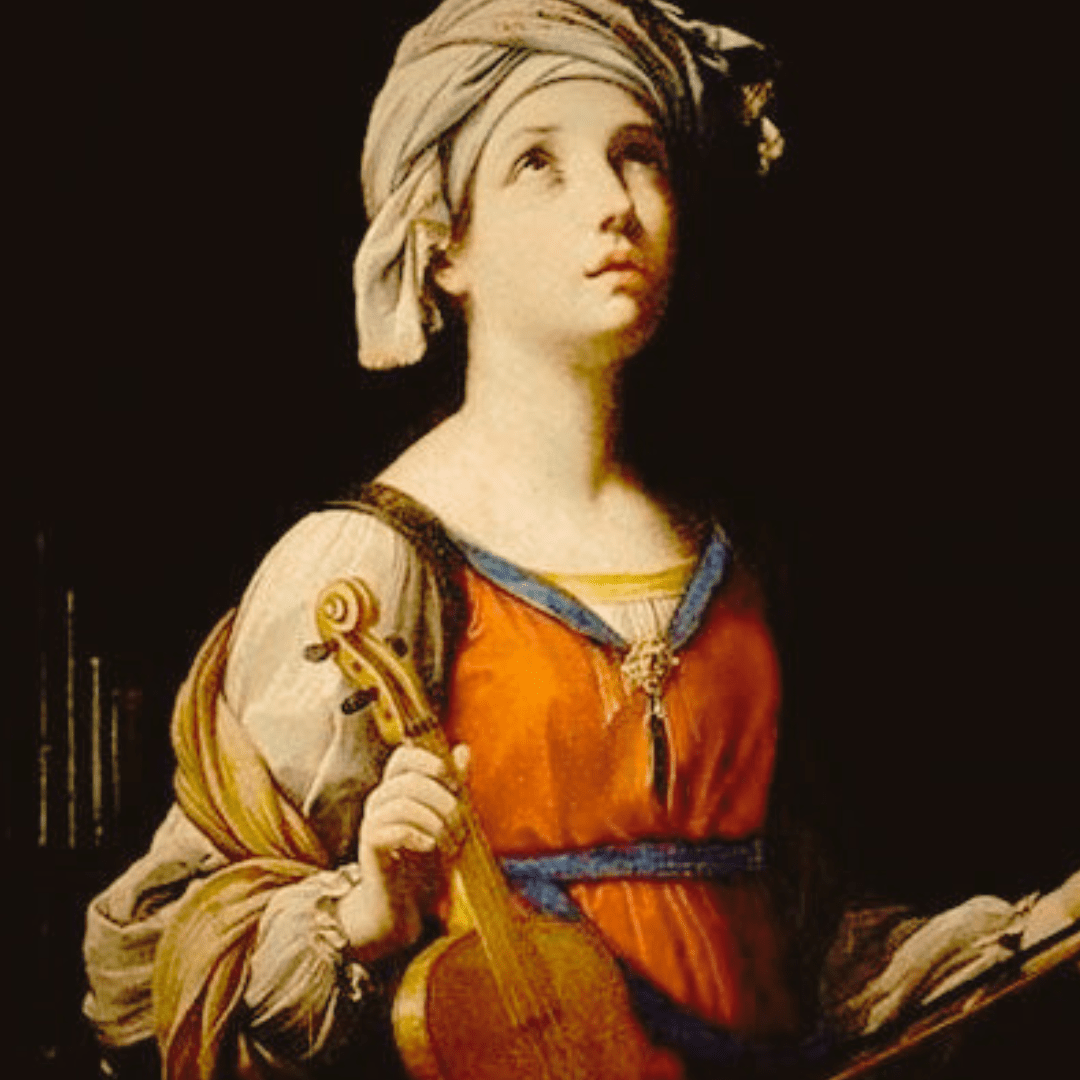 Imagen de Santa Cecilia, patrona de los músicos