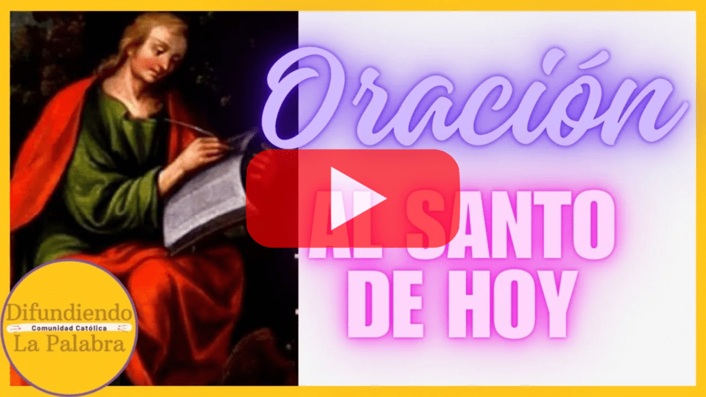Oracion al santo de hoy