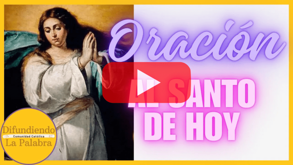 oracion al santo del 8 de diciembre