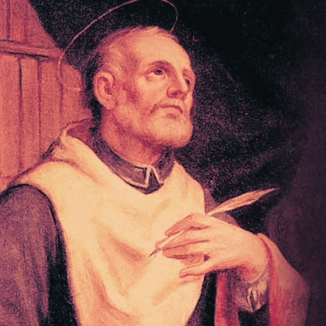 San Juan Cancio enseñando con humildad y caridad