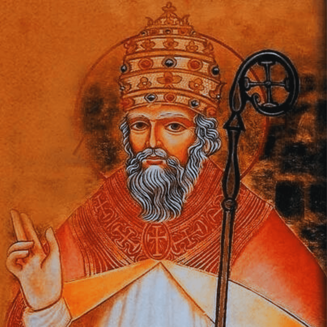 San Silvestre papa guiando a la Iglesia con paz y sabiduría