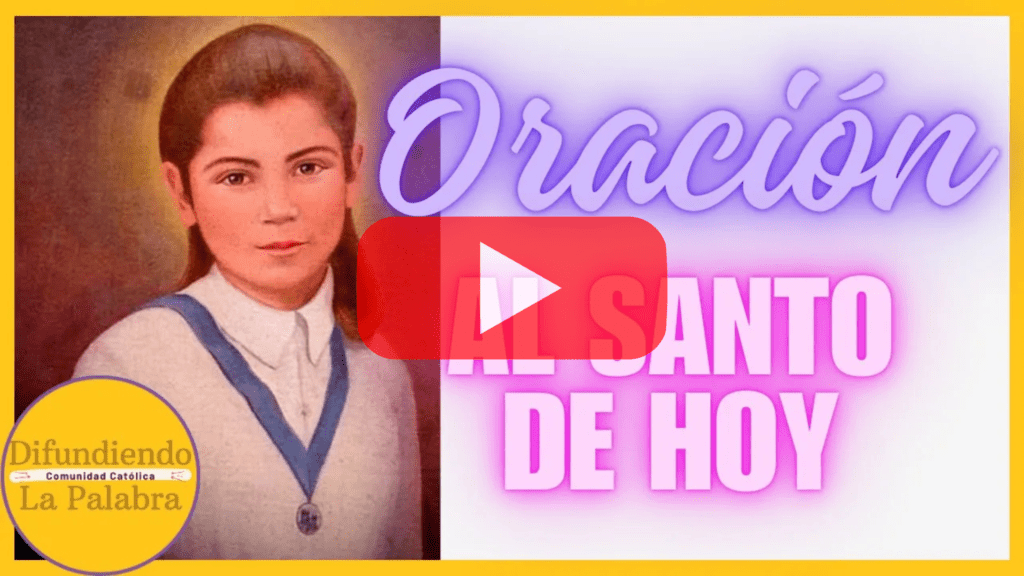 Oración al santo de hoy