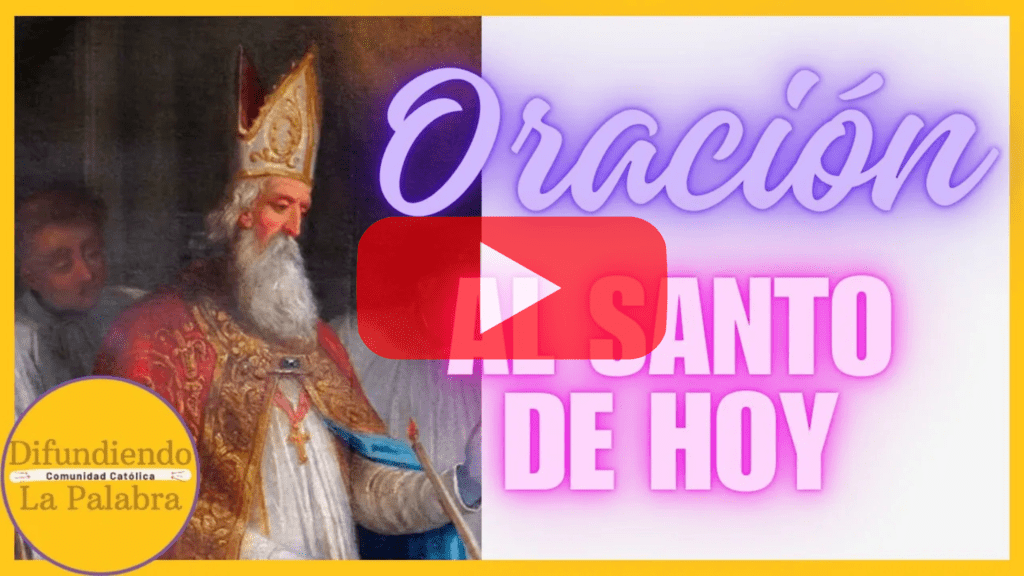 Oración al santo de hoy