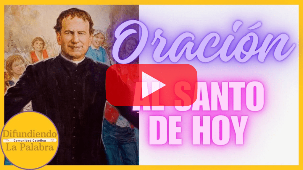 Oración al santo de hoy