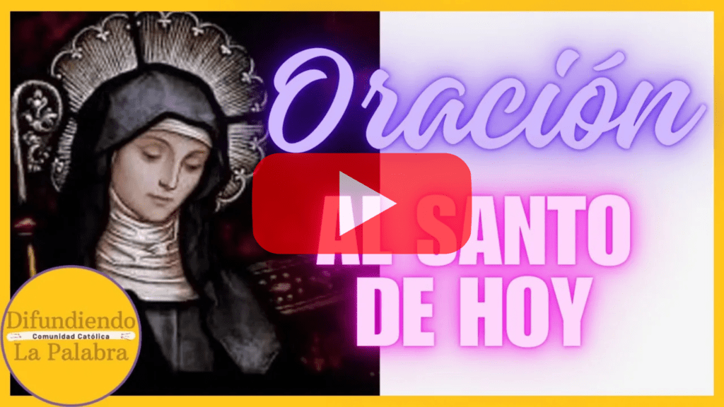 Oración al santo de hoy