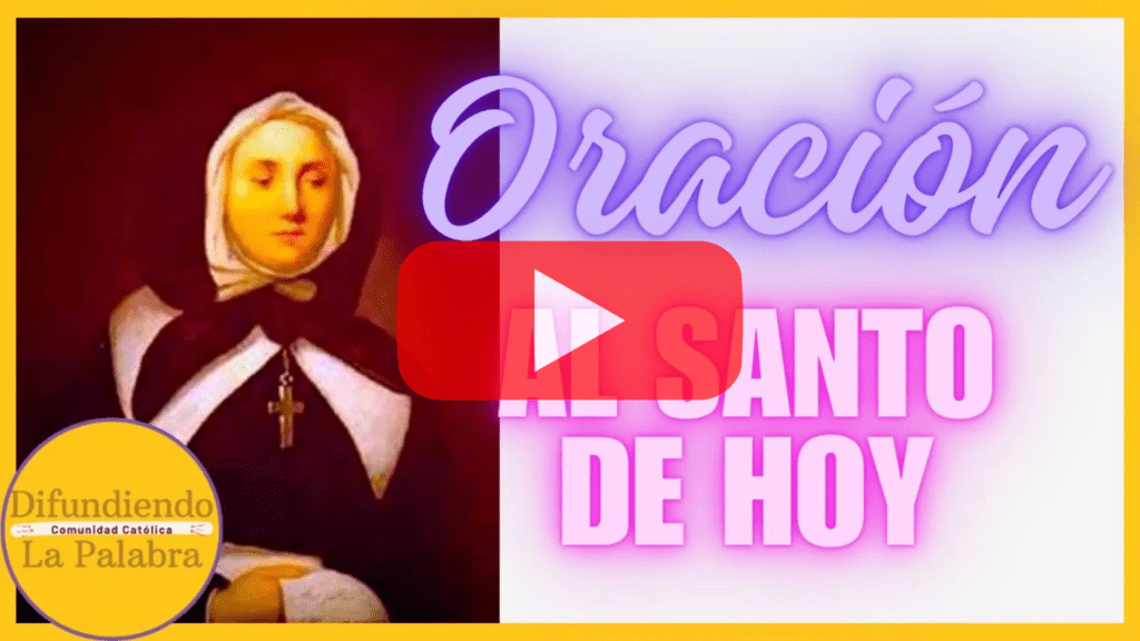 Oración al santo de hoy