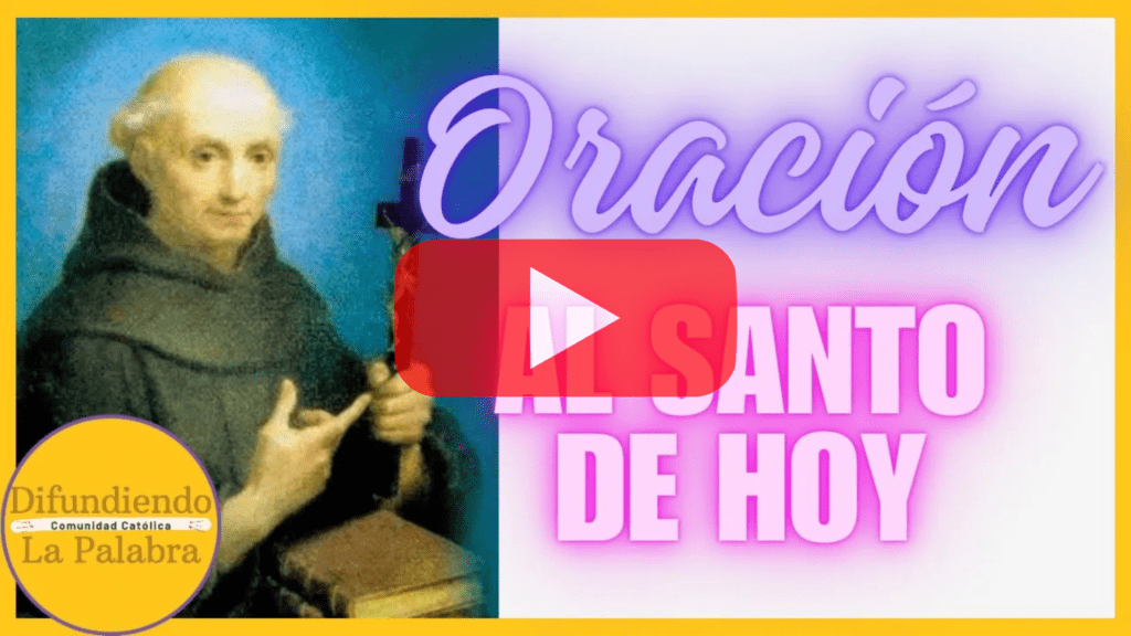 Oración al santo del día de hoy