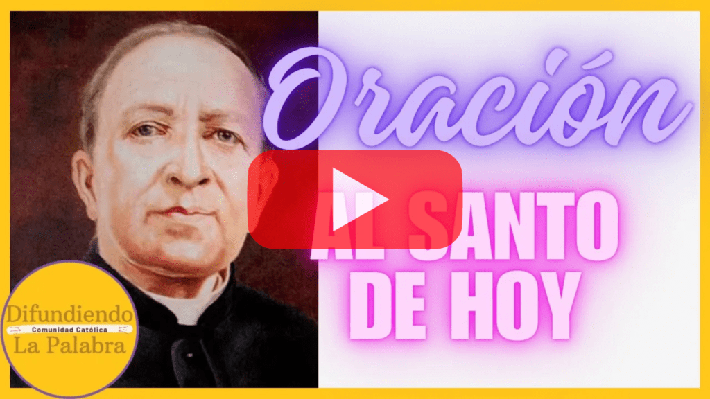 Oración al santo de hoy