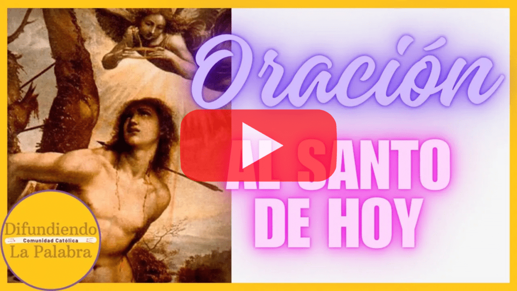 Oración al santo de hoy