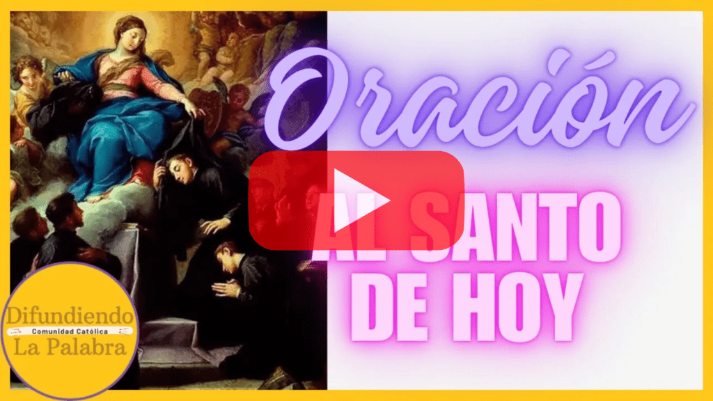 Oración al santo de hoy