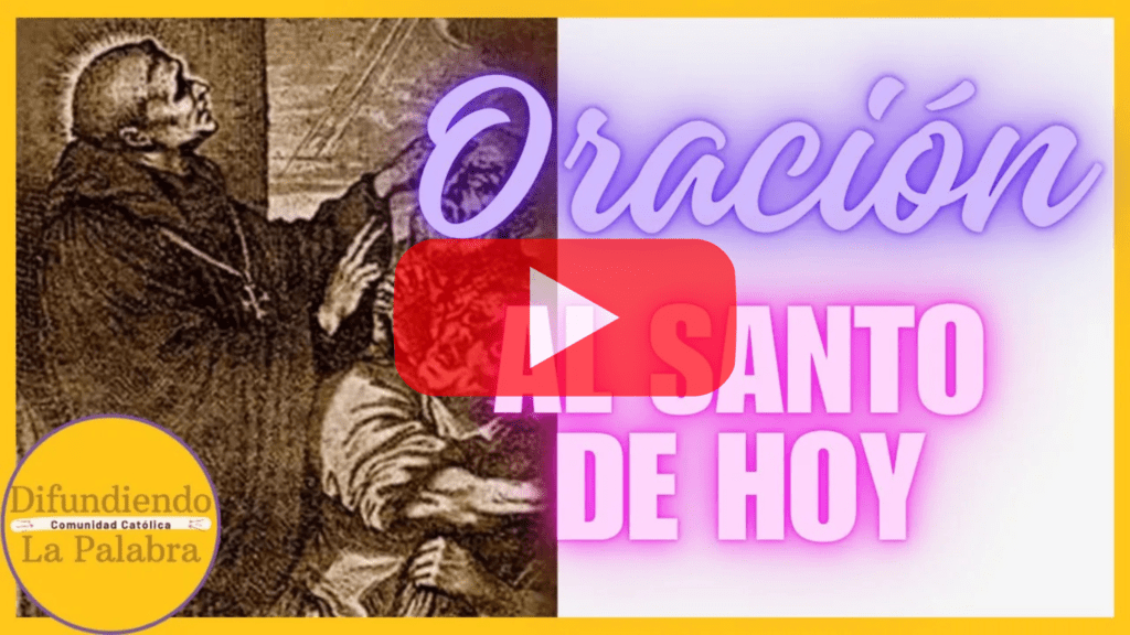oracion al santo del dia