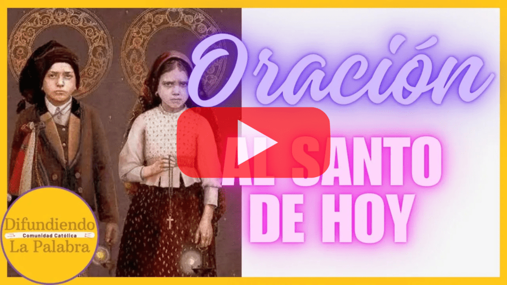 oracion al santo del dia