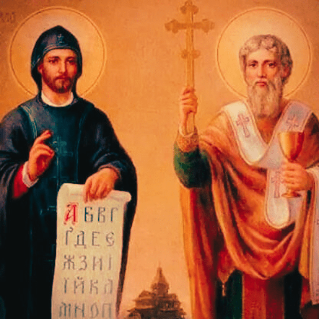 Santos Cirilo y Metodio 14 de febrero