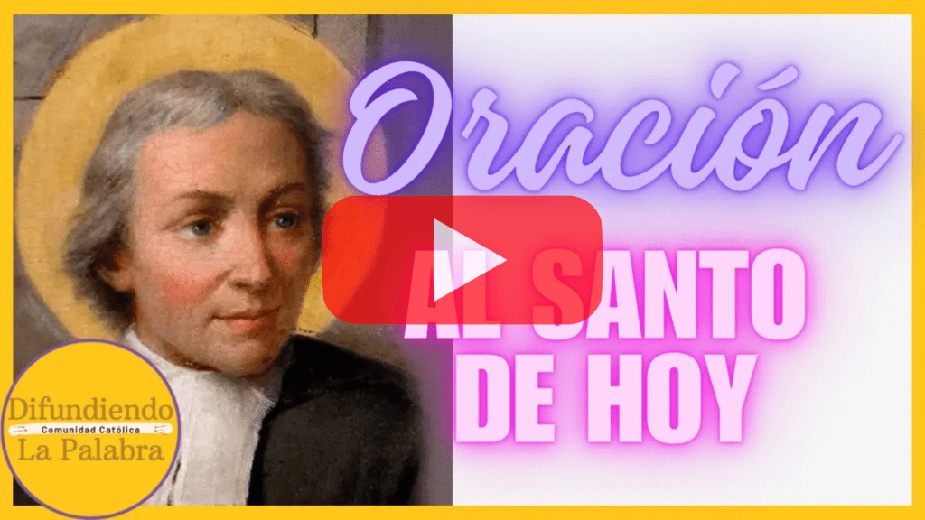 Oracion al santo de hoy