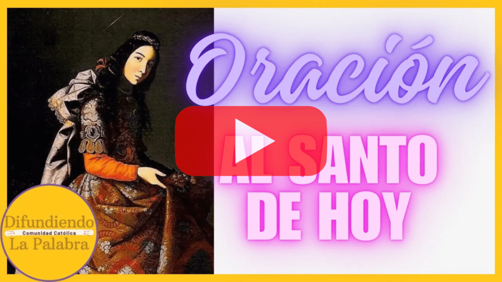 oracion al santo del dia