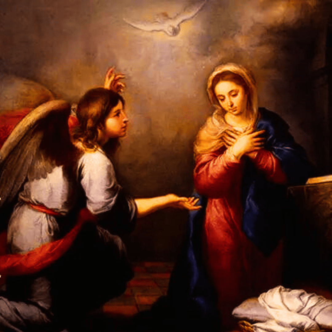 maria y el angel gabriel