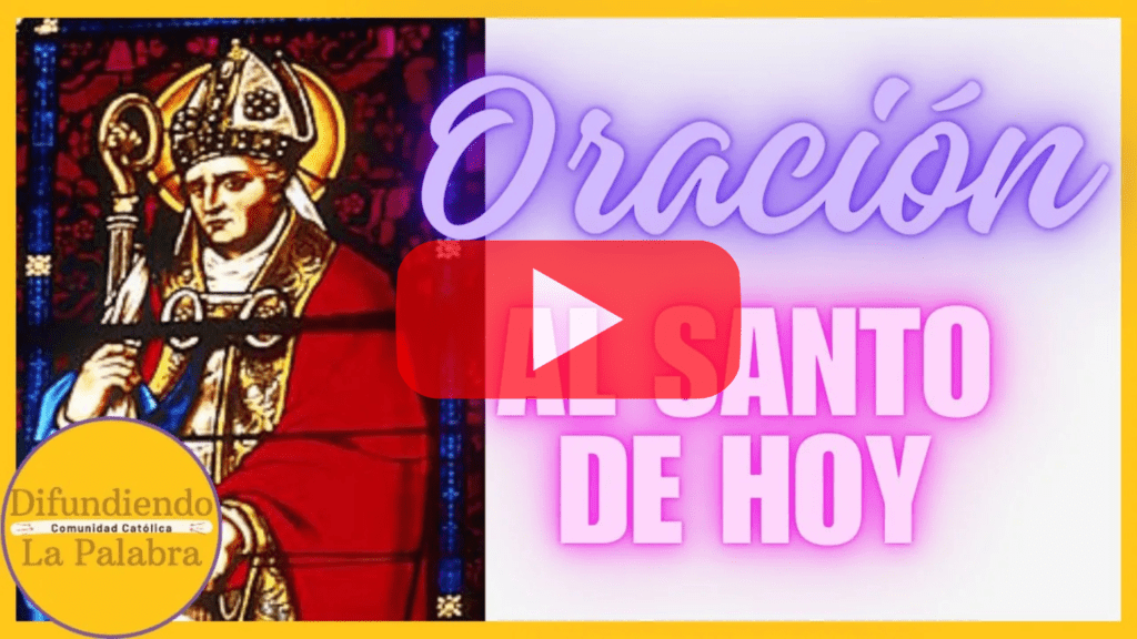 Oración al santo de hoy