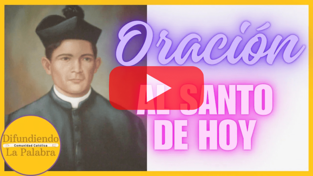 oracion al santo del dia