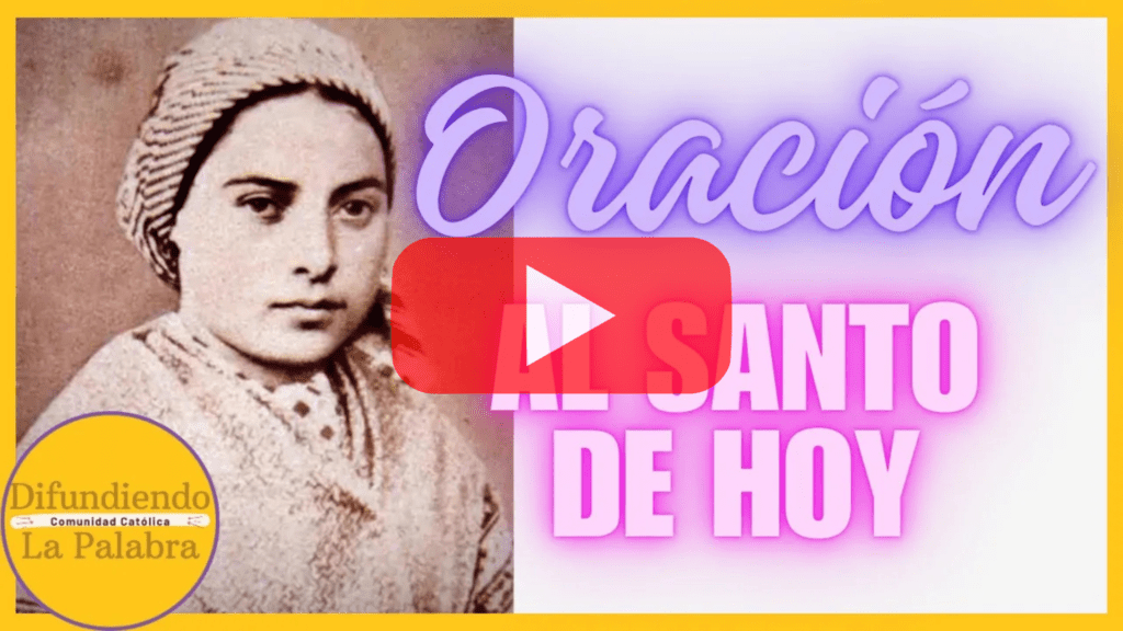 oracion al santo del dia