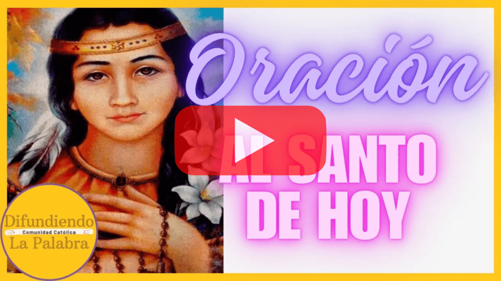 oracion al santo de hoy