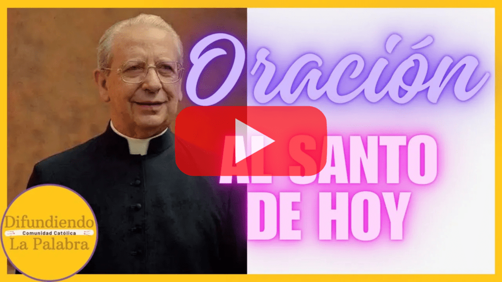oracion al santo del dia