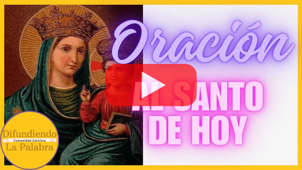 oracion al santo del dia