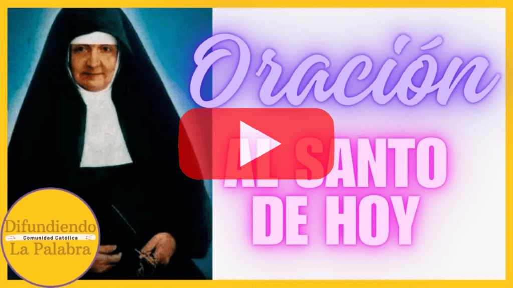 Oracion al santo del dia