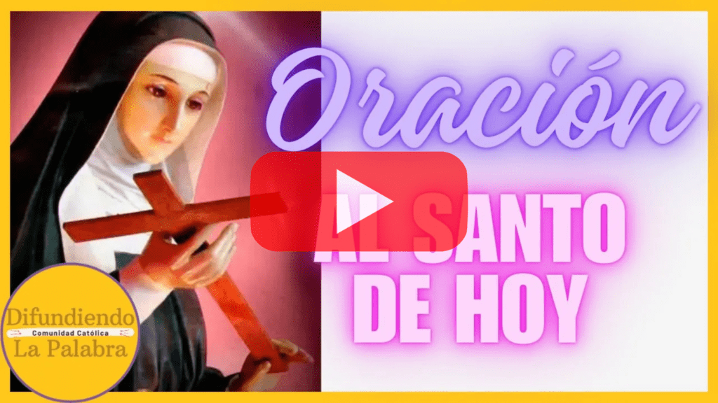 oracion al santo del dia