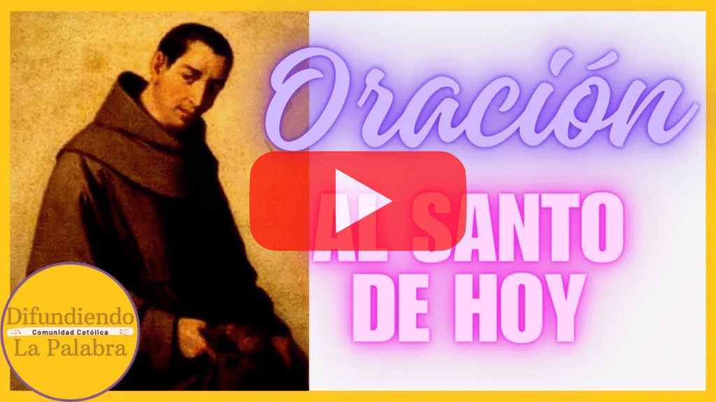 oracion al santo del dia